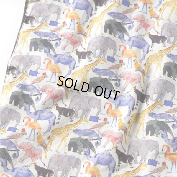 画像3: sosotto / ソソット リネンコットン前身頃リバティーカーディガン (3)