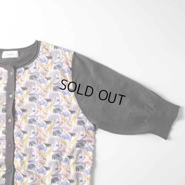 画像5: sosotto / ソソット リネンコットン前身頃リバティーカーディガン (5)