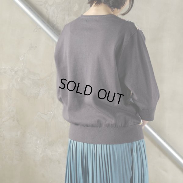 画像11: sosotto / ソソット リネンコットン前身頃リバティーカーディガン (11)