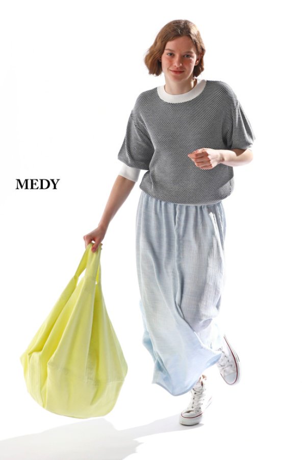 画像3: KELEN / ケレン バイカラーメッシュニットトップス MEDY (3)