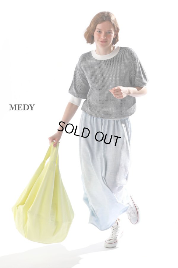 画像3: KELEN / ケレン バイカラーメッシュニットトップス MEDY (3)