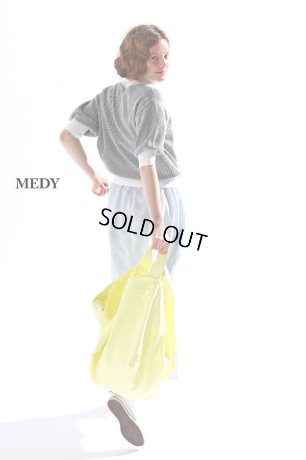 画像8: KELEN / ケレン バイカラーメッシュニットトップス MEDY (8)