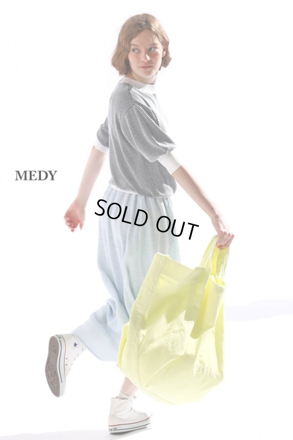 画像10: KELEN / ケレン バイカラーメッシュニットトップス MEDY (10)