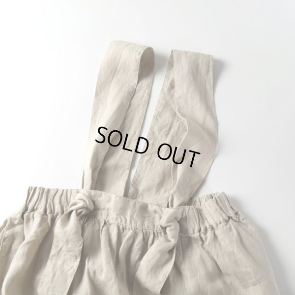 画像2: tumugu / ツムグ ソリトリネン マルチWAY吊りスカート (2)