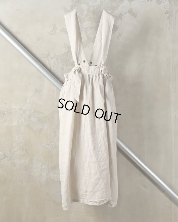 画像7: tumugu / ツムグ ソリトリネン マルチWAY吊りスカート (7)