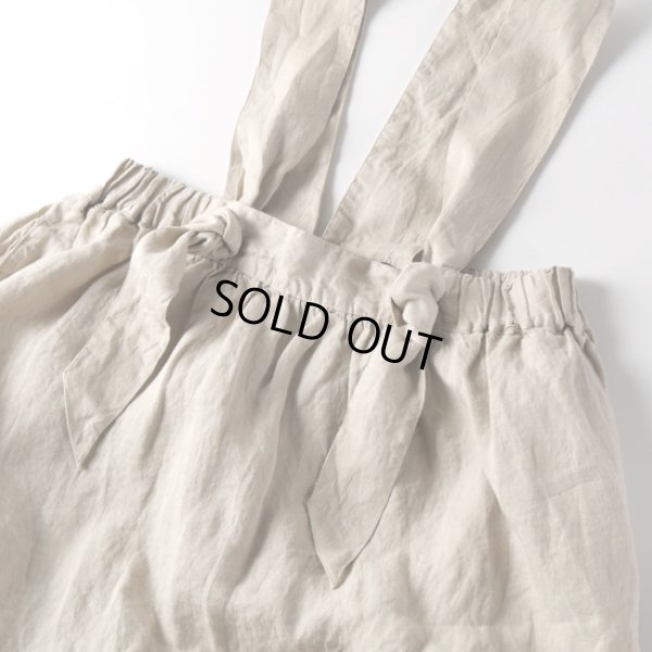 画像3: tumugu / ツムグ ソリトリネン マルチWAY吊りスカート (3)