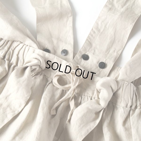 画像5: tumugu / ツムグ ソリトリネン マルチWAY吊りスカート (5)