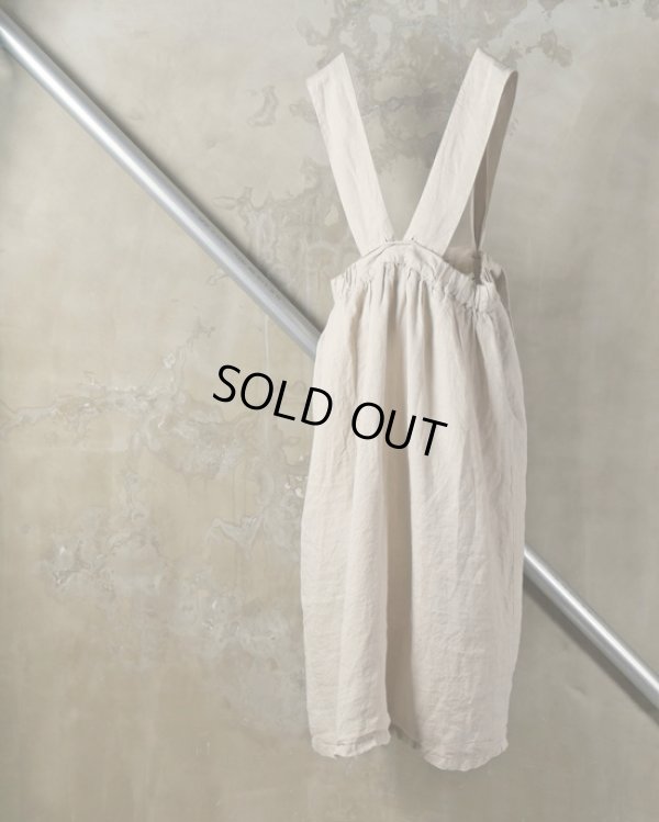 画像8: tumugu / ツムグ ソリトリネン マルチWAY吊りスカート (8)