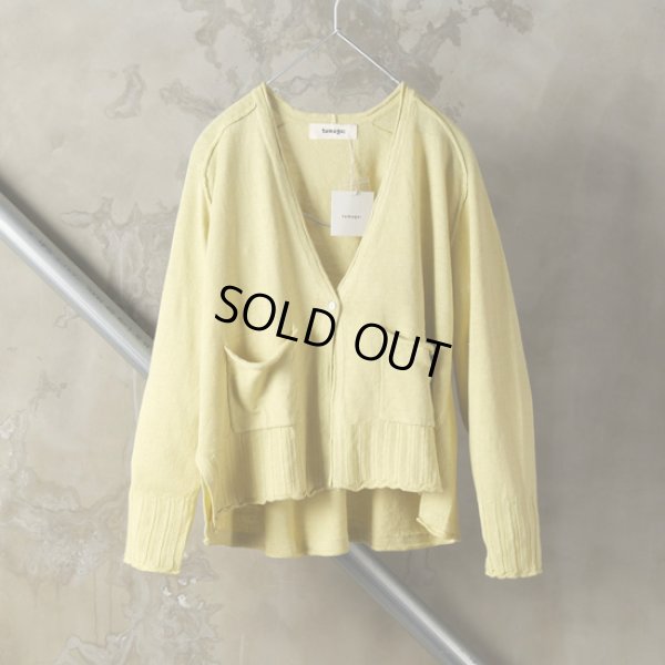 画像10: tumugu / ツムグ リネンコットンニットカーディガン (10)