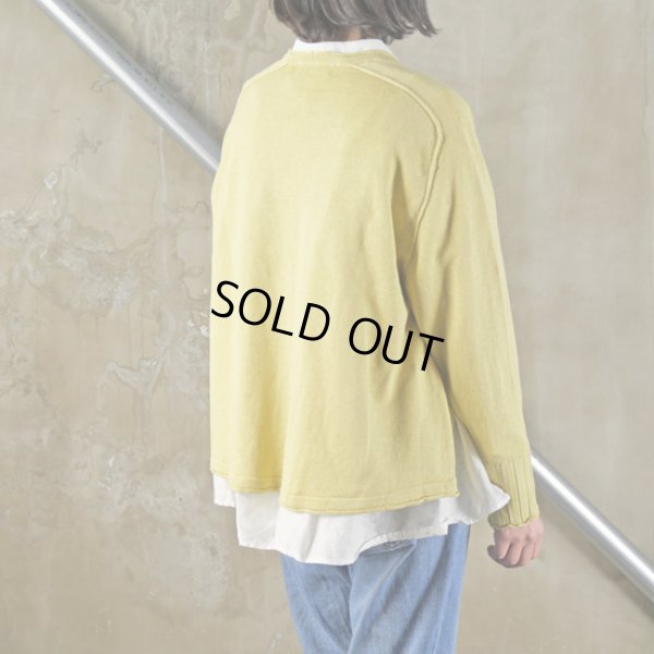 画像17: tumugu / ツムグ リネンコットンニットカーディガン (17)