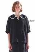 画像4: KELEN / ケレン ラウンドカラーデザイントップス LALAT (4)