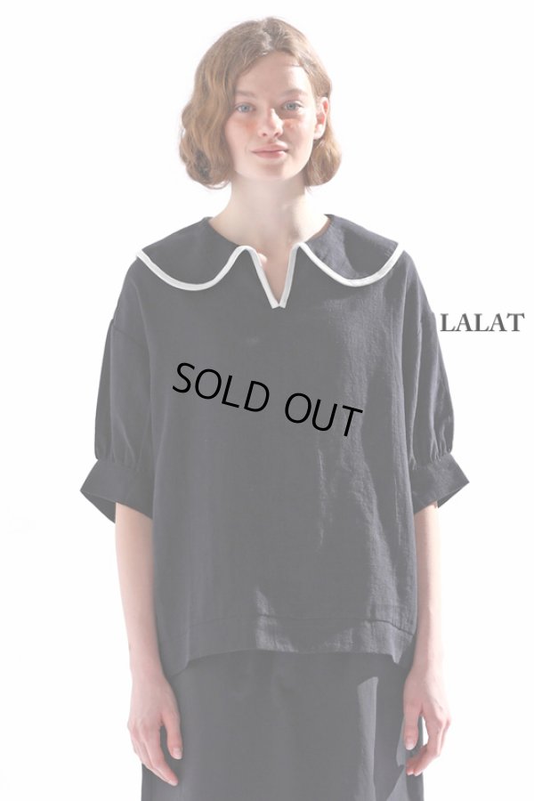 画像4: KELEN / ケレン ラウンドカラーデザイントップス LALAT (4)