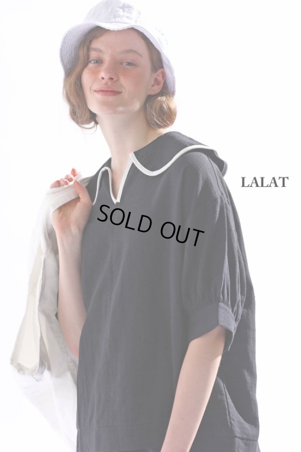 画像9: KELEN / ケレン ラウンドカラーデザイントップス LALAT (9)