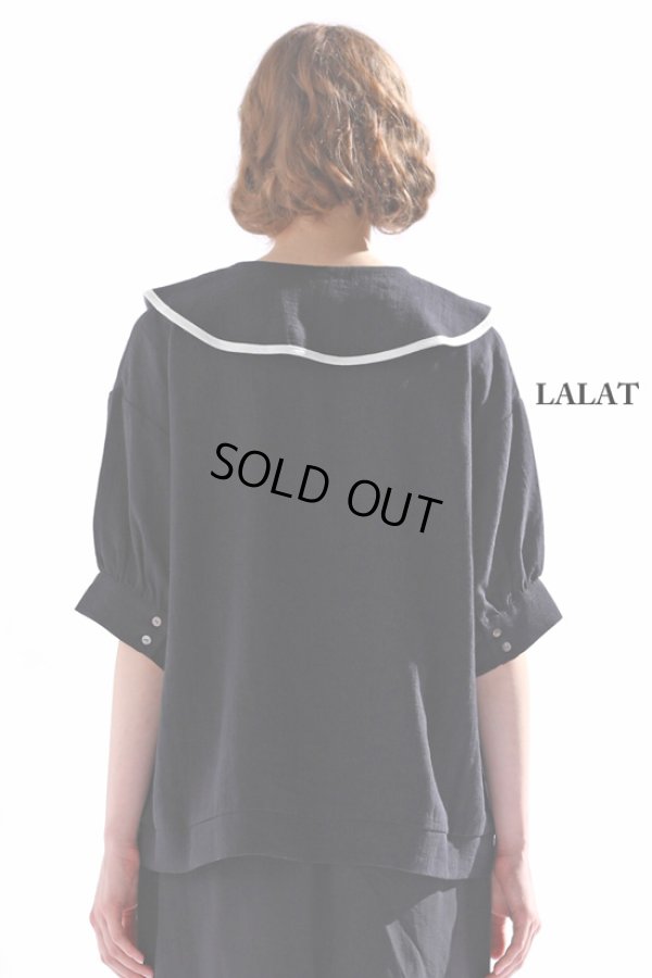 画像6: KELEN / ケレン ラウンドカラーデザイントップス LALAT (6)