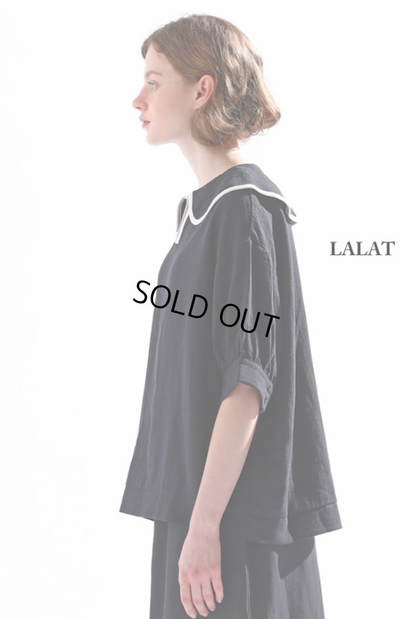 画像5: KELEN / ケレン ラウンドカラーデザイントップス LALAT (5)