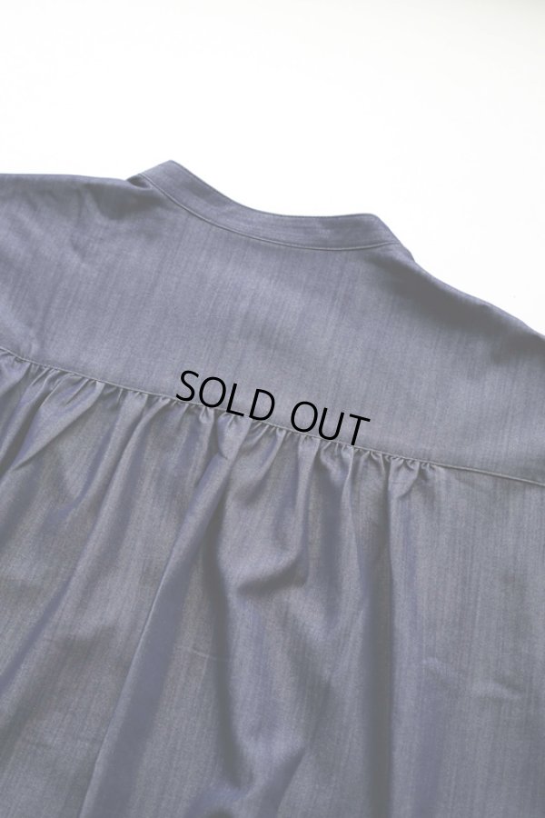 画像18: KELEN / ケレン シャンブレーバンドカラーブラウス LEEPI (18)