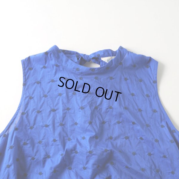 画像3: MidiUmi / ミディウミ ドット刺しゅう ショートシャツ (3)