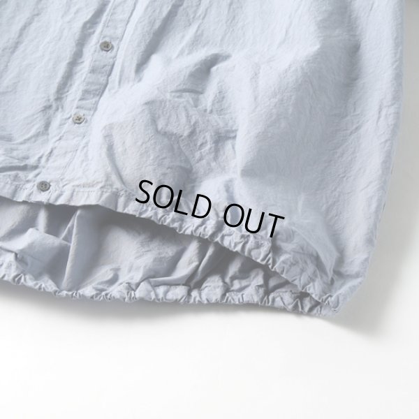 画像8: prit / プリット コットンラミーシーチング近江晒加工 裾ゴムカーディガン (8)