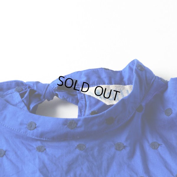 画像4: MidiUmi / ミディウミ ドット刺しゅう ショートシャツ (4)