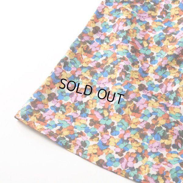 画像13: sosotto / ソソット リバティプリント シャーリングカラーフレンチブラウス (13)