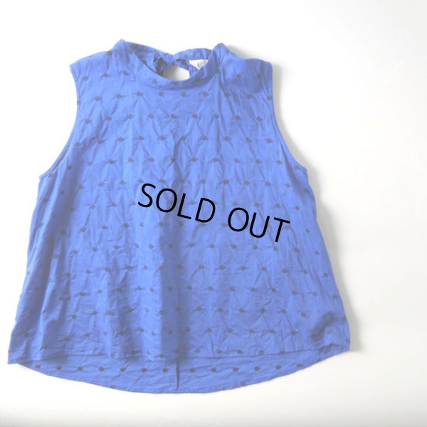 画像2: MidiUmi / ミディウミ ドット刺しゅう ショートシャツ (2)