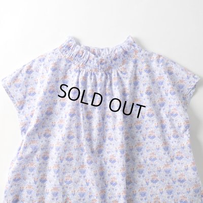 sosotto / ソソット リバティプリント シャーリングカラーフレンチ