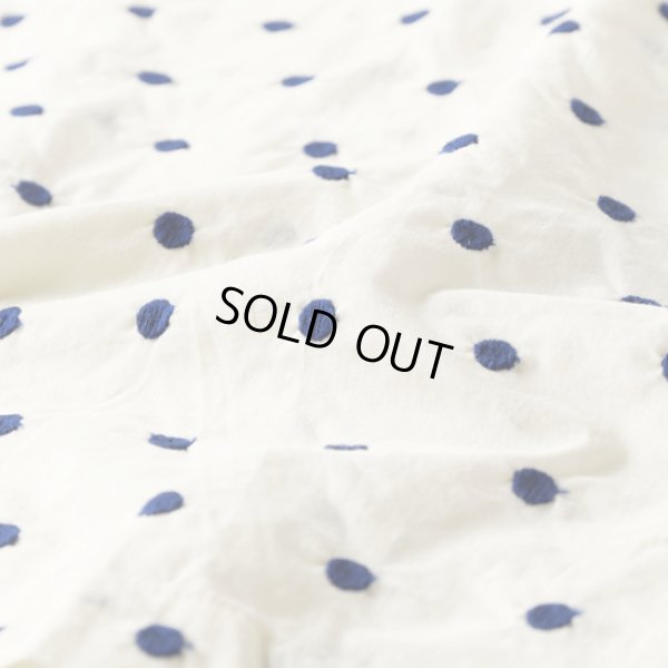 画像11: MidiUmi / ミディウミ ドット刺しゅう ショートシャツ (11)