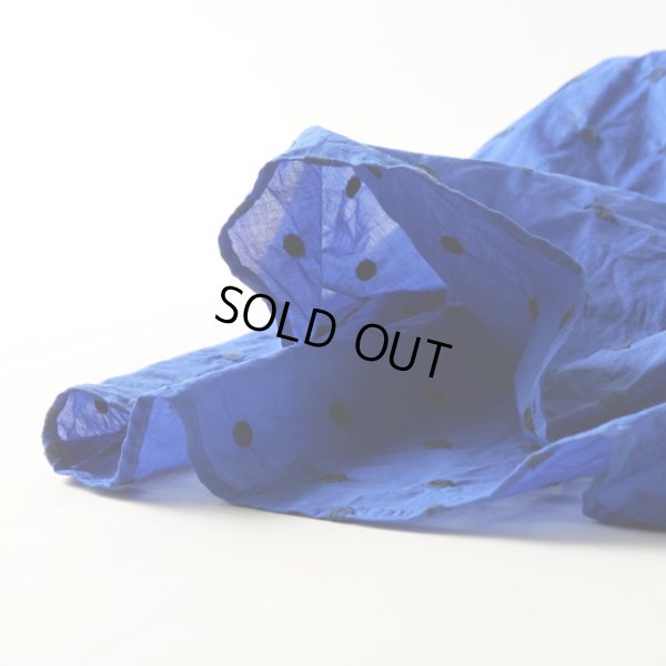 画像9: MidiUmi / ミディウミ ドット刺しゅう ショートシャツ (9)