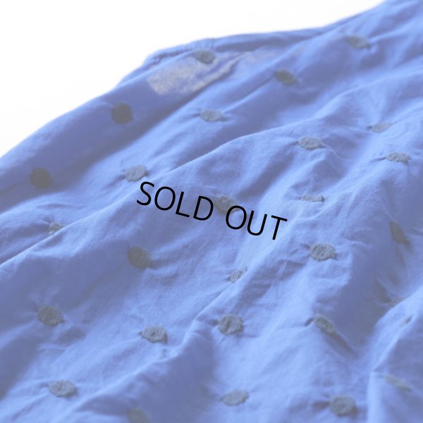 画像5: MidiUmi / ミディウミ ドット刺しゅう ショートシャツ (5)