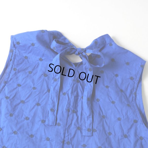 画像8: MidiUmi / ミディウミ ドット刺しゅう ショートシャツ (8)