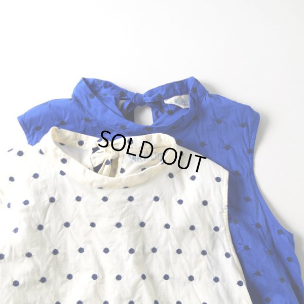 画像12: MidiUmi / ミディウミ ドット刺しゅう ショートシャツ (12)