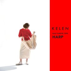 画像1: KELEN / ケレン ハーフスリーブトップス HARP (1)