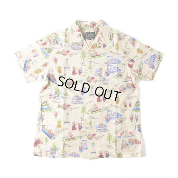 画像8: STUDIOD'ARTISAN / ステュディオダルチザン ビリケンアロハシャツ (8)