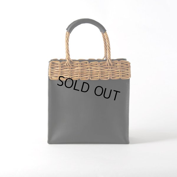 画像2: TIDEWAY / タイドウェイ ARAROG×LEATHER HANDLE SQUARE TOTE (2)