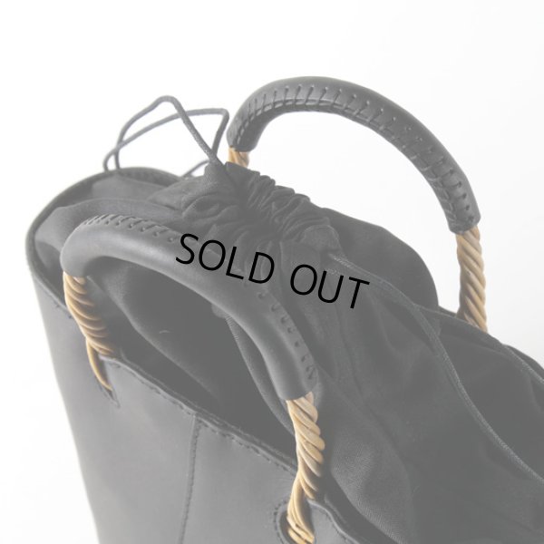 画像6: TIDEWAY / タイドウェイ ARUROG×LEATHER BASKET TOTE (6)