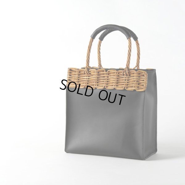 画像6: TIDEWAY / タイドウェイ ARAROG×LEATHER HANDLE SQUARE TOTE (6)