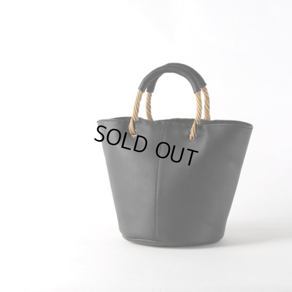 画像4: TIDEWAY / タイドウェイ ARUROG×LEATHER BASKET TOTE (4)