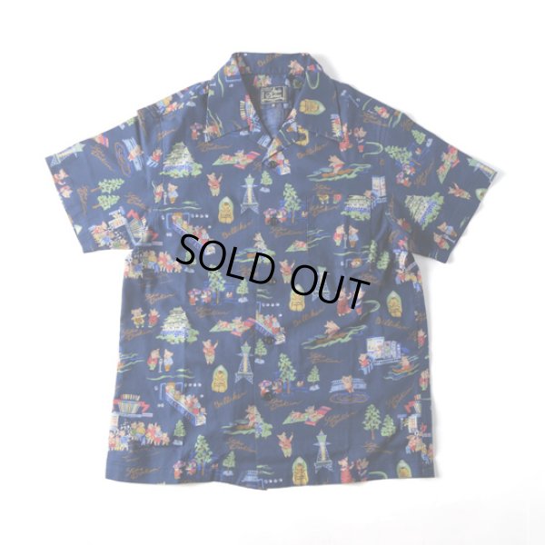 画像6: STUDIOD'ARTISAN / ステュディオダルチザン ビリケンアロハシャツ (6)