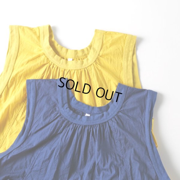 画像11: grin / グリン 天竺×布帛 リンクルワンピース (11)