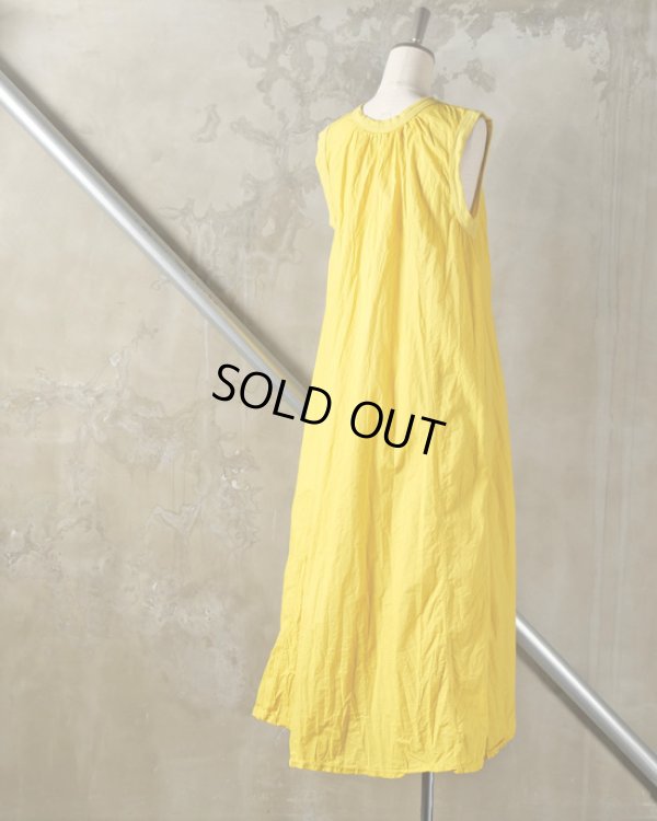 画像8: grin / グリン 天竺×布帛 リンクルワンピース (8)