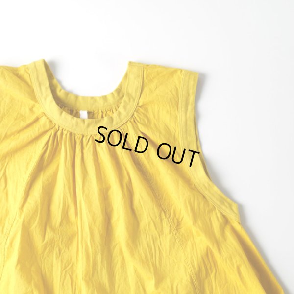 画像4: grin / グリン 天竺×布帛 リンクルワンピース (4)