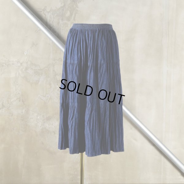 画像5: Rockmount / ロックマウント ティアードスカート denim (5)