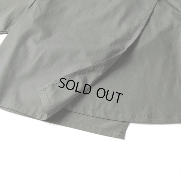 画像4: mizuiroind / ミズイロインド アシンメトリーレイヤードシャツ (4)