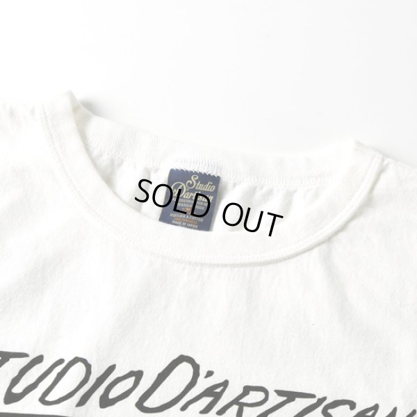 画像3: STUDIOD'ARTISAN / ステュディオダルチザン USAコットンプリントTシャツ (3)