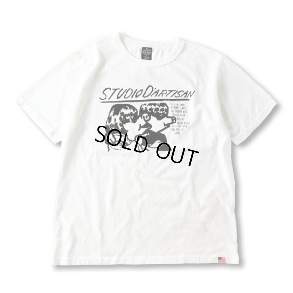画像6: STUDIOD'ARTISAN / ステュディオダルチザン USAコットンプリントTシャツ (6)