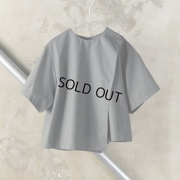 画像7: mizuiroind / ミズイロインド アシンメトリーレイヤードシャツ (7)