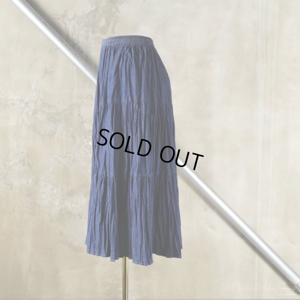 画像6: Rockmount / ロックマウント ティアードスカート denim (6)