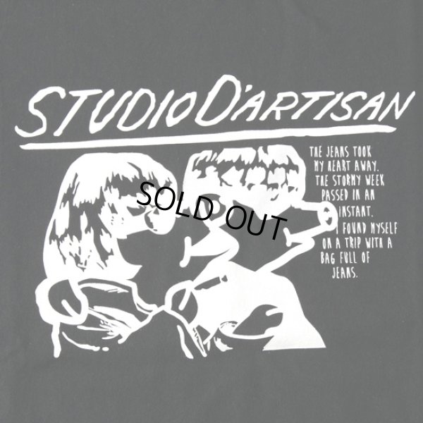 画像10: STUDIOD'ARTISAN / ステュディオダルチザン USAコットンプリントTシャツ (10)