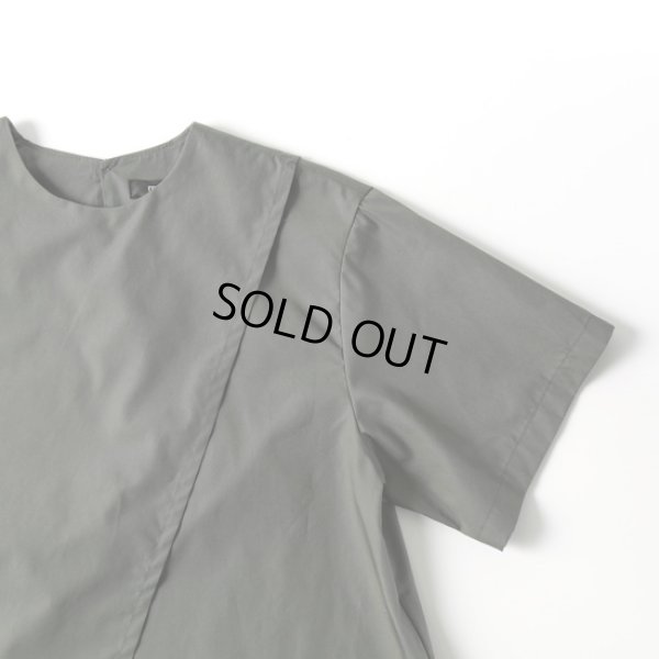 画像3: mizuiroind / ミズイロインド アシンメトリーレイヤードシャツ (3)