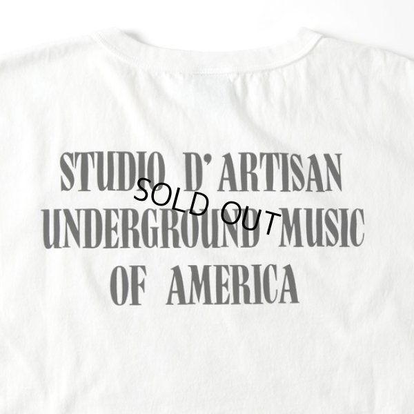 画像8: STUDIOD'ARTISAN / ステュディオダルチザン USAコットンプリントTシャツ (8)
